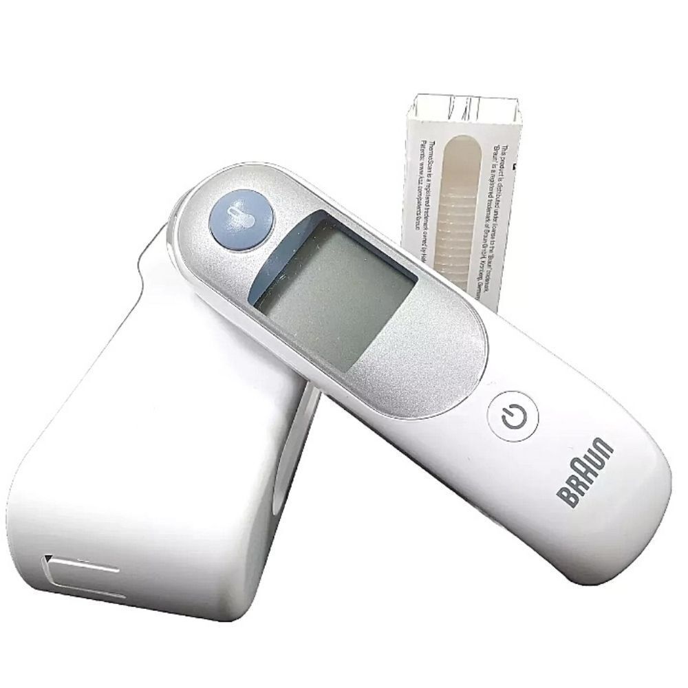 Braun ThermoScan Digital Ear Thermometer 6020 ExacTemp 15 Filter Refills Case